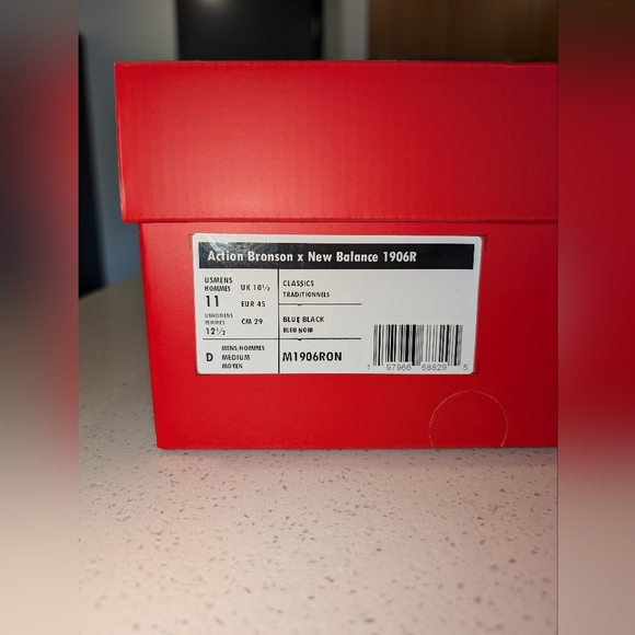 NEW BALANCE 1906R ACTION BRONSON MEDUSA AZUL Size 11 Brand New - Picture 3 of 7